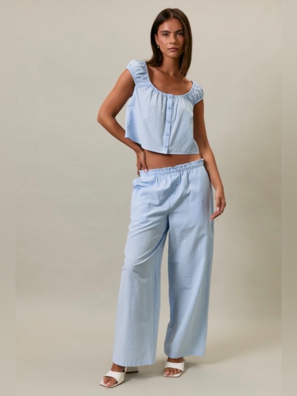 Rhinestone blue set
